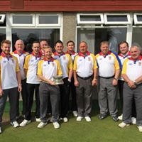 League Cup Winners 2015 L to R Stevie Marshall Jnr, Gordon Bruce, James Bone, Alan Atkinson, David Junor, Gav Bruce, Scott Crichton, Mark Neil, Charlie Beveridge, Ryan Cunningham & Harry Cunningham
