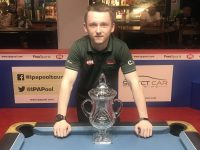 Liam with the Champions Cup