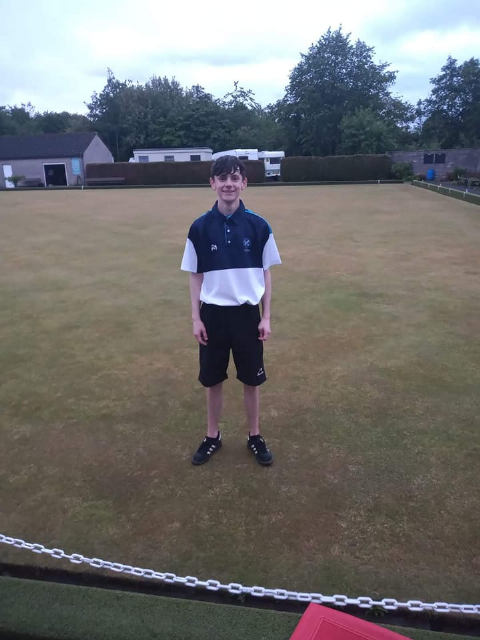 Aaron Miller qualified for the Scottish Finals in the U25 and U17 competitions as well as in the Scottish Pairs along with his Dad Stevie