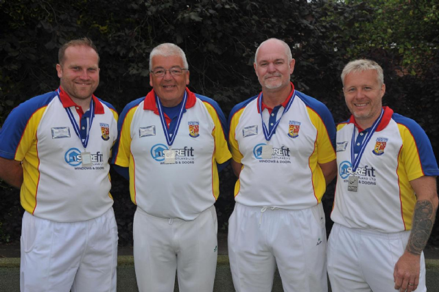 Scottish Rink Runners Up - Ryan Cunningham, Stuart Pagan, Nigel Walker & David Junor (S)
